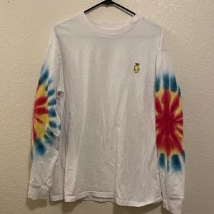 Empyre Tie Dye Smiley Face Long Sleeve Shirt